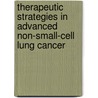 Therapeutic strategies in advanced non-small-cell lung cancer door F.M. Wachters