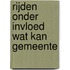 Rijden onder invloed wat kan gemeente