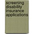 Screening Disability Insurance Applications