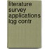Literature survey applications lqg contr
