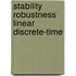 Stability robustness linear discrete-time