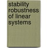 Stability robustness of linear systems door Luo