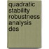 Quadratic stability robustness analysis des