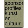 Sponsor profiles kunst en cultuur by Unknown
