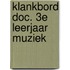 Klankbord doc. 3e leerjaar muziek