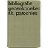 Bibliografie gedenkboeken r.k. parochies