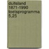 Duitsland 1871-1990 toetsprogramma 5,25