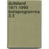 Duitsland 1871-1990 toetsprogramma 3.5