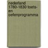 Nederland 1780-1830 toets- en oefenprogramma