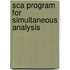 Sca program for simultaneous analysis