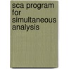 Sca program for simultaneous analysis door Kiers