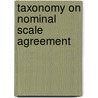 Taxonomy on nominal scale agreement door Popping