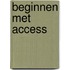 Beginnen met access