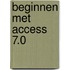 Beginnen met Access 7.0