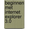 Beginnen met Internet Explorer 3.0 door P. Duyvesteyn