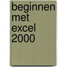 Beginnen met Excel 2000 door P. Duyvesteyn