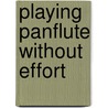 Playing panflute without effort by Oostenbrink