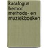 Katalogus hemon methode- en muziekboeken