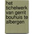 Het Tichelwerk van Gerrit Bouhuis te Albergen