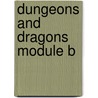 Dungeons and dragons module b door Terry Carr