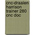 Cnc-draaien harrison trainer 280 cnc doc