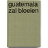 Guatemala zal bloeien