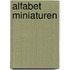 Alfabet miniaturen