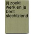Jij zoekt werk en je bent slechtziend