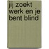Jij zoekt werk en je bent blind