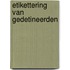 Etikettering van gedetineerden