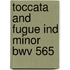 Toccata and fugue ind minor BWV 565