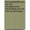Herverdeeleffecten van de voorgenomen afschaffing van de OZB op woningen by M.A. Allers