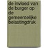 De invloed van de burger op de gemeentelijke belastingdruk