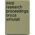 Sarp research proceedings oryza simulati