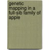 Genetic mapping in a full-sib family of apple door C.A. Maliepaard