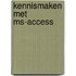 Kennismaken met ms-access