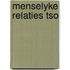 Menselyke relaties tso