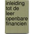 Inleiding tot de leer openbare financien