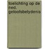 Toelichting op de ned. geloofsbelydenis