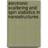 Electronic Scattering and Spin Statistics in NanoStructures