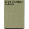 Opera-kwartetspel in doosje door Plooy