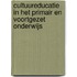 Cultuureducatie in het primair en voortgezet onderwijs