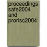 Proceedings SAFE2004 and ProRISC2004 door Onbekend