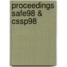 Proceedings SAFE98 & CSSP98 door Onbekend