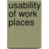 Usability of Work Places door K. Alexander