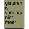 Gisteren is vandaag niet meer by O.E. Raghunath-Martinez