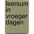 Leersum in vroeger dagen