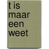 T is maar een weet door V. Howard