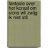Fantasie over het koraal Om Sions wil zwijg ik niet stil