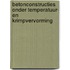 Betonconstructies onder temperatuur- en krimpvervorming